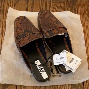 Zara Animal Print Mules